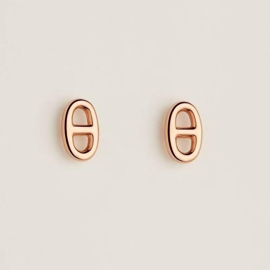 HERMES エルメス ピアス ファランドールTPM シェーヌダンクル