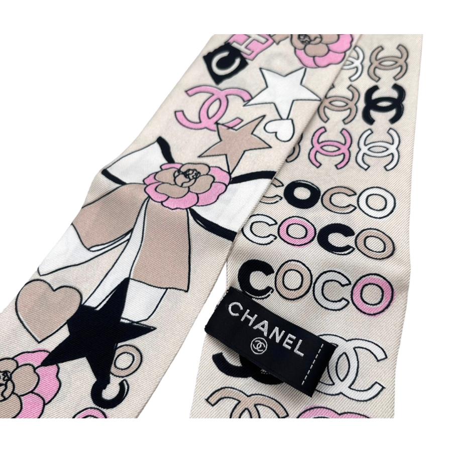 CHANEL シャネル スカーフ ツイリー バッグスカーフ ヘアバンド CHANEL シャネル スカーフ ツイリー バッグスカーフ ヘアバンド