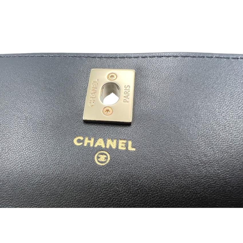 美品‼️シャネル チェーンベルト ゴールド/ブラック　定番‼️ラムスキン 楽天市場】【値下げしました】【CHANEL】シャネル チェーン