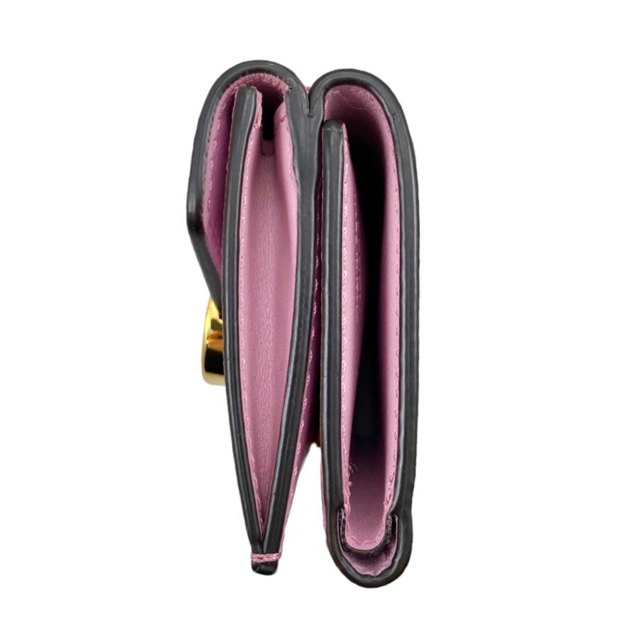 FENDI フェンディ 8M0395 A18B カーフ 三つ折り財布 コンパクト