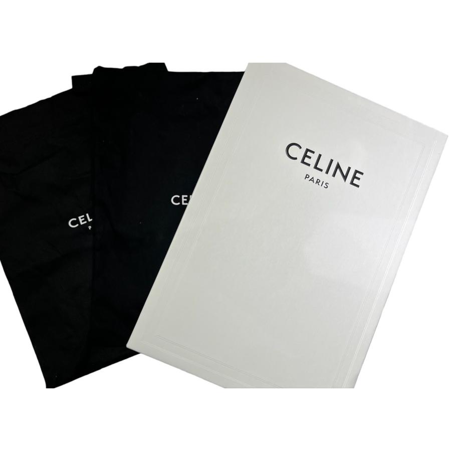 CELINE（セリーヌ） トリオンフチェーン付き マーガレット ローファー