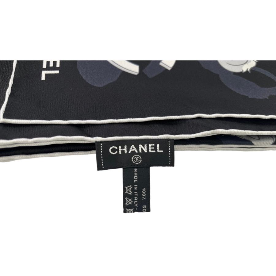 CHANEL シャネル スカーフ ココマーク ヘアバンド シルク 絹 未 CHANEL シャネル スカーフ ココマーク ヘアバンド シルク 絹 未