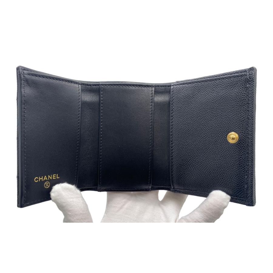 (シャネル)AP3080☆スモール フラップ ウォレット☆ CHANEL シャネル 3つ折り財布 スモールフラップウォレット