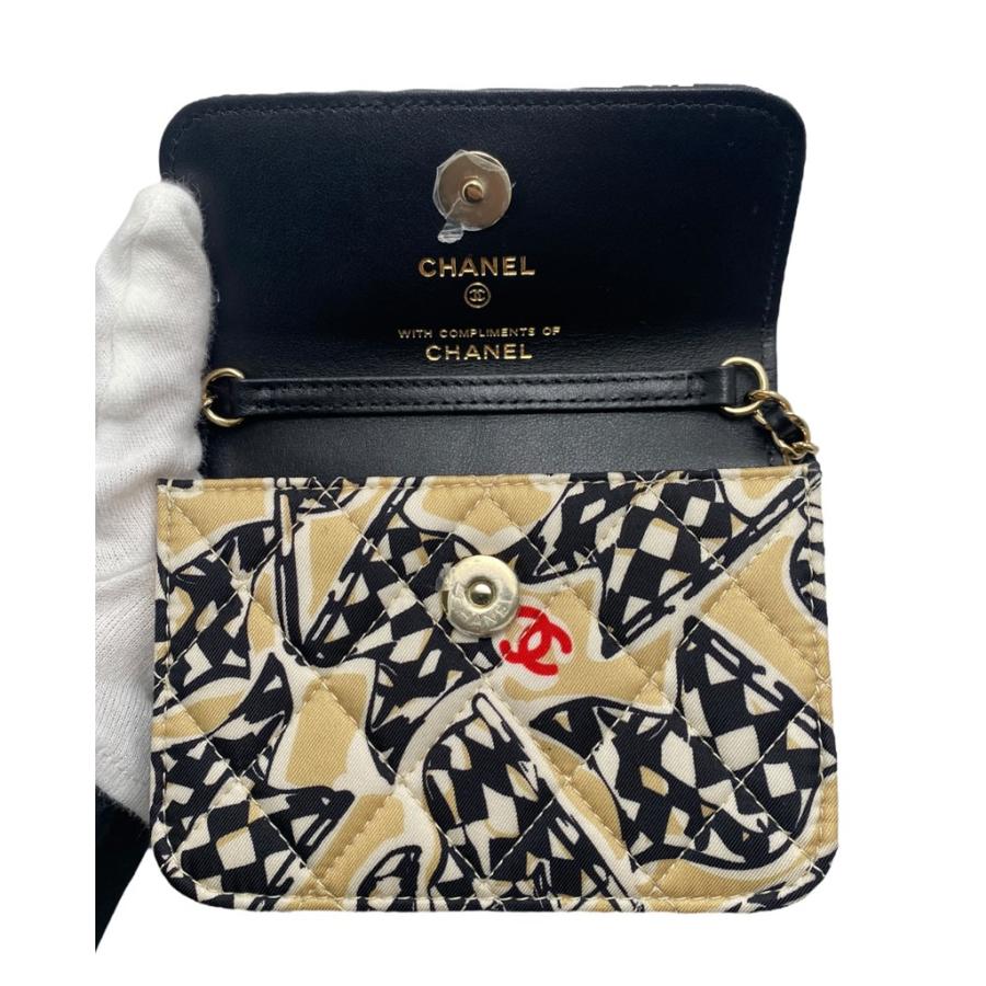 CHANEL シャネル ミニチェーンショルダー イヤーエンドギフト