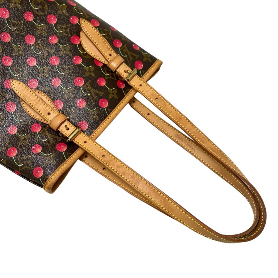 ⛄️美品⛄️USA限定 ルイヴィトンモノグラム バケットPM トートバック#261 LOUIS VUITTON（ルイ・ヴィトン） チェリー バケットPM M95012