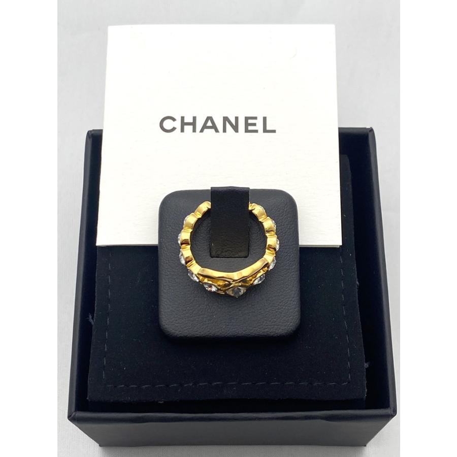 CHANEL シャネル AB9933 メタル & ストラス ゴールド クリスタル CHANEL シャネル AB9933 メタル & ストラス ゴールド クリスタル
