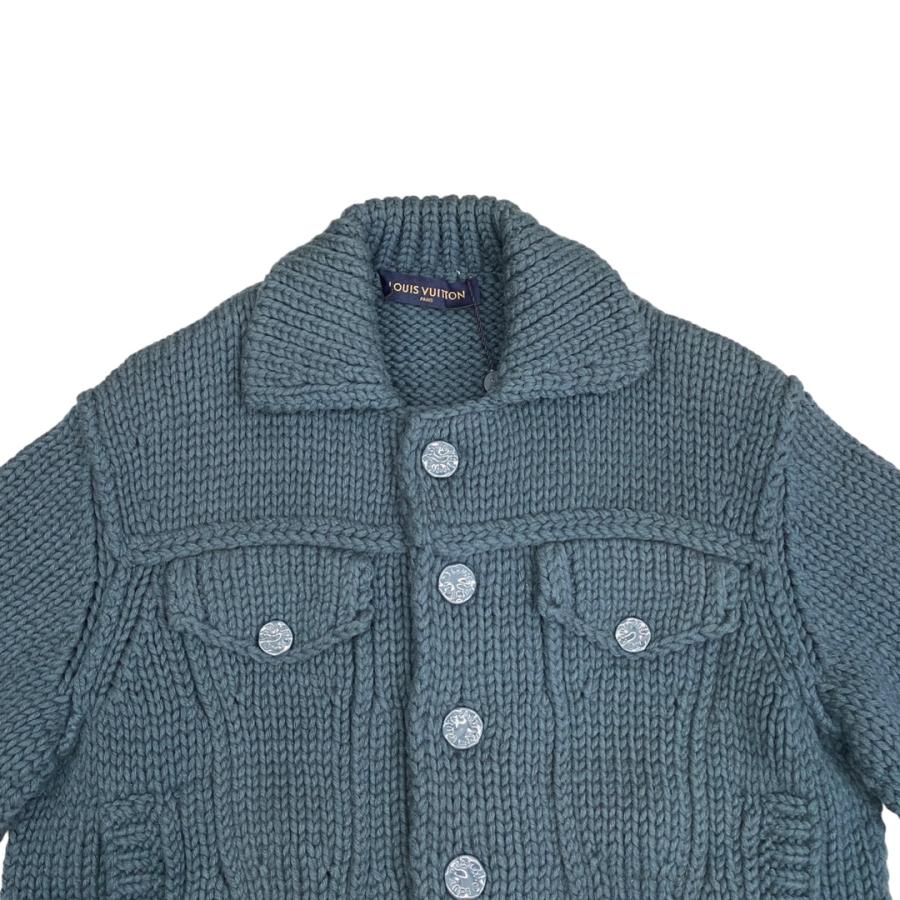 ルイヴィトン ブロックニット ボンバージャケット ロゴ ボンバージャケット Louis Vuitton(ルイヴィトン) アウター