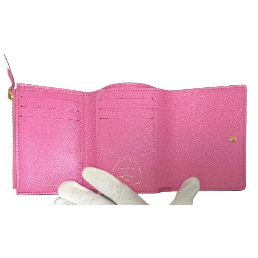 ヴィトン　LV × YK ポルトフォイユ・ヴィクトリーヌ　草間彌生　財布 楽天市場】【新品】 ルイヴィトン 三つ折り財布 LV × YK
