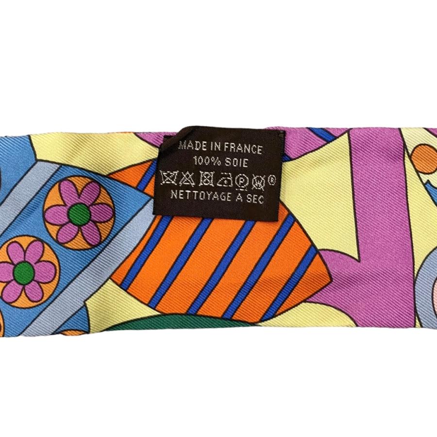 HERMES エルメス シルクスカーフ ツイリー 森のささやき 063005S HERMES エルメス シルクスカーフ ツイリー 森のささやき 063005S