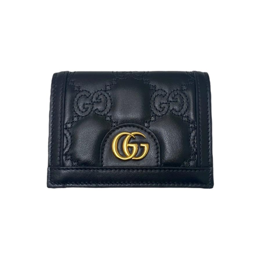 GUCCI グッチ 2つ折り財布 GGマトラッセ カードケース