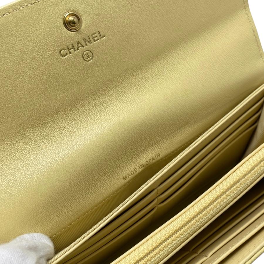 CHANEL 19 シャネル19 2つ折り長財布 ロングフラップウォレット CHANEL 19 シャネル19 2つ折り長財布 ロングフラップウォレット