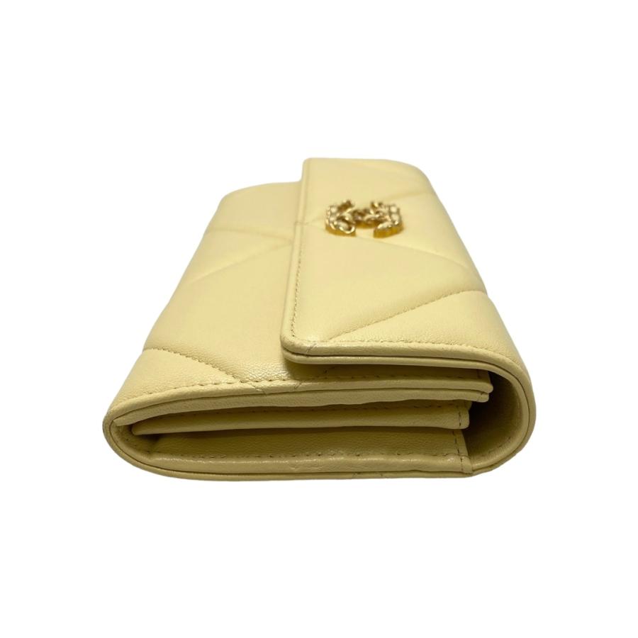 CHANEL 19 シャネル19 2つ折り長財布 ロングフラップウォレット