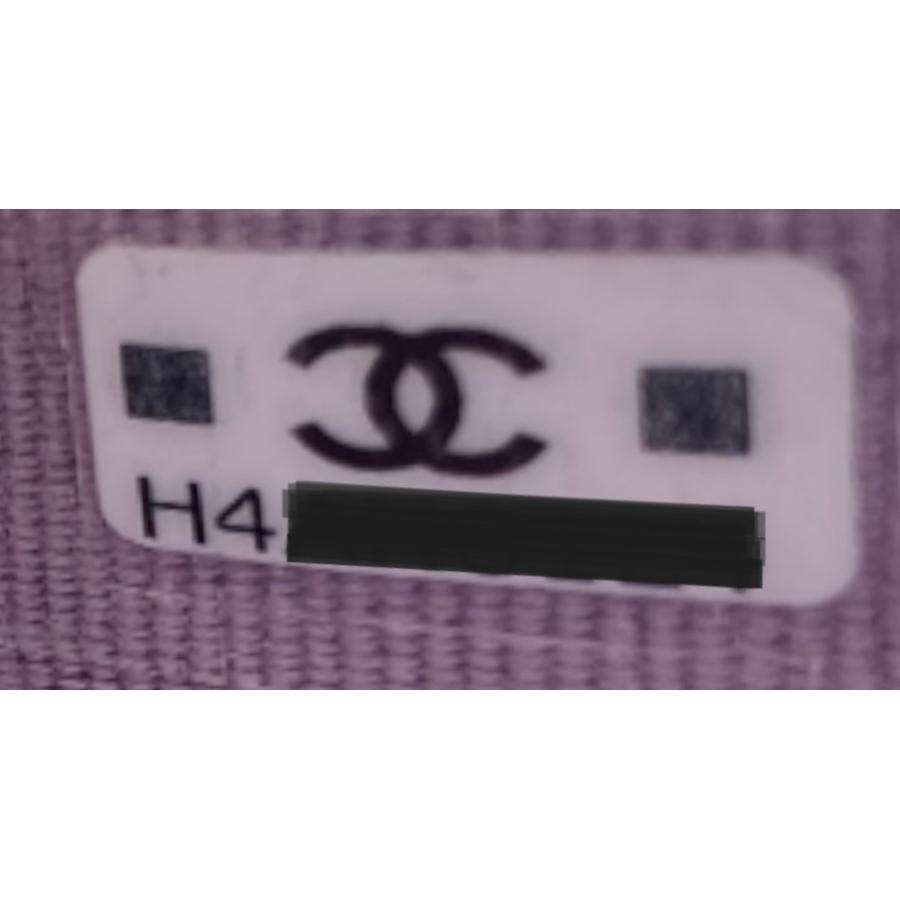 シャネル フラグメント カードケース キャビア パープル 即完パープル_CHANEL_フラグメント_財布_カード_コイン_キャビア