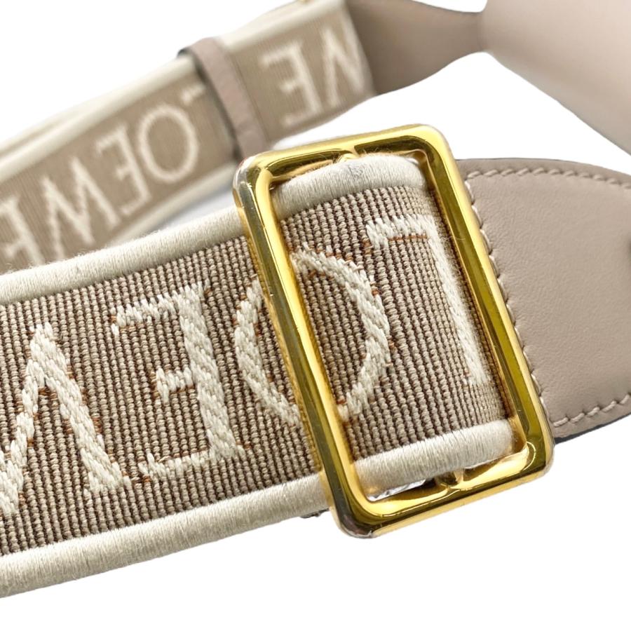 LOEWE ベージュ ショルダーバッグ LOEWE（ロエベ） ゲートデュアル ミニ ショルダーバッグ サンド