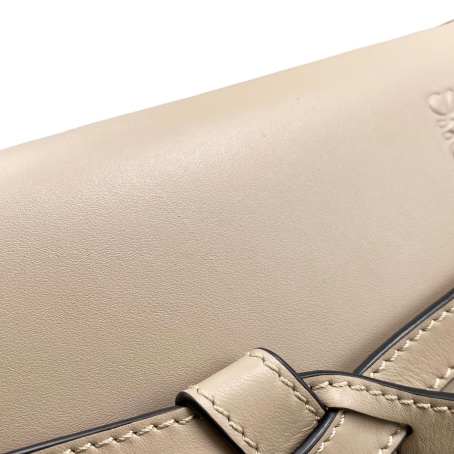 LOEWE ベージュ ショルダーバッグ 関税送料込☆LOEWE☆ゲートデュアル ミニ ショルダーバッグ (LOEWE
