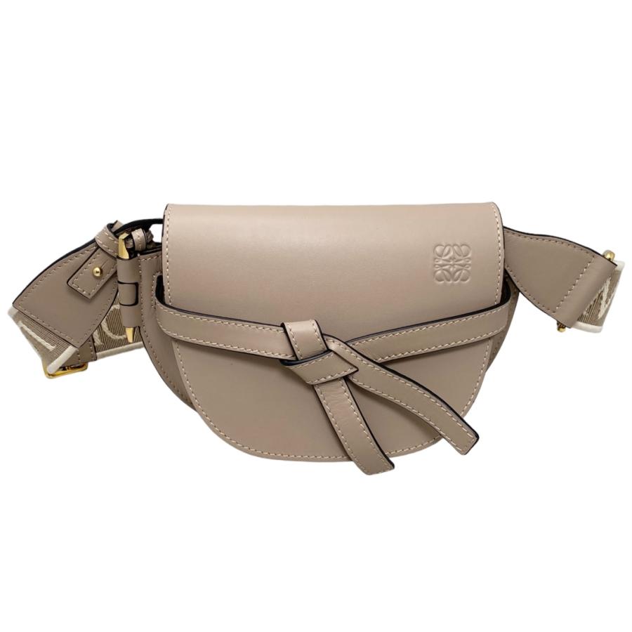 LOEWE ロエベ ゲートデュアル ミニ ショルダーバッグ サンド