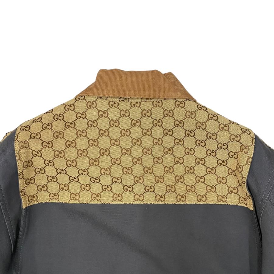 GUCCI（グッチ） ジャケット 742854XDCEY GGキャンバス コーデュロイ