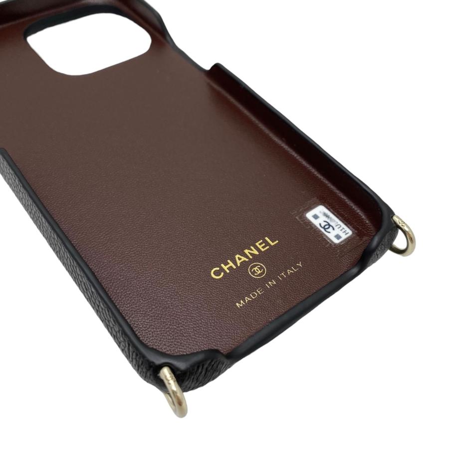 CHANEL シャネル iPhone15Pro ケース マトラッセ キャビアスキン CHANEL シャネル iPhone15Pro ケース マトラッセ キャビアスキン