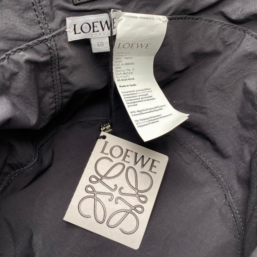 LOEWE（ロエベ） 帽子 リバーシブル バケットハット K820HB1X13 60