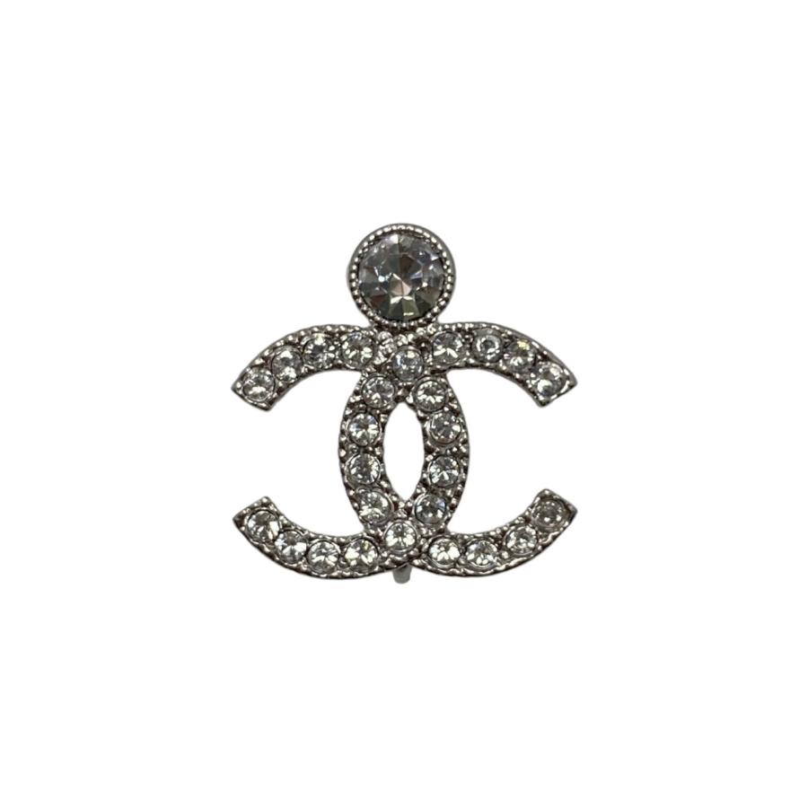 CHANEL（シャネル） イヤリング ラインストーン ココマーク ABC298