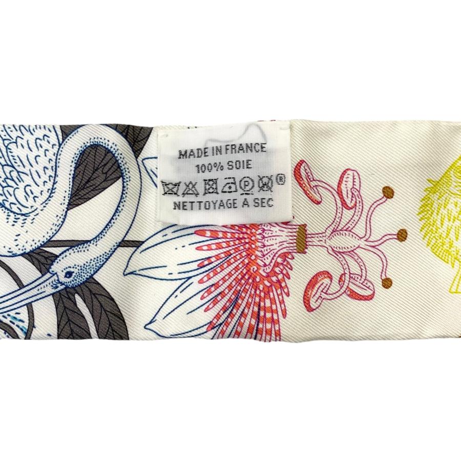 HERMES エルメス シルクスカーフ ツイリー プレシャス パラダイス 