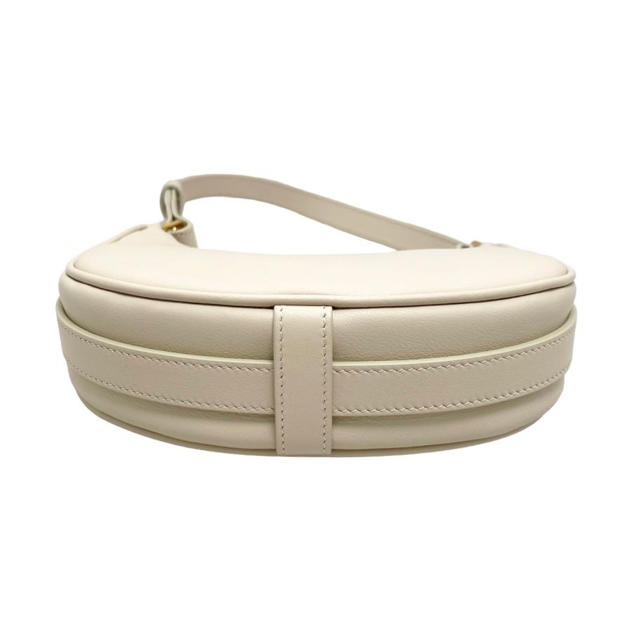 CELINE ハンドバッグ　ベージュ CELINE セリーヌ ハンドバッグ スムースカーフスキン ミニバッグ