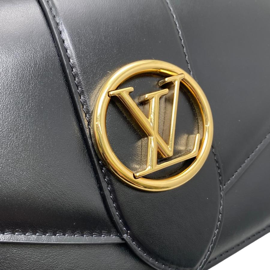 ルイヴィトン ショルダーバッグ LVポンヌフ M55948 スムースレザー ノワール ブラック LOUIS VUITTON｜lifecreate-kc｜08