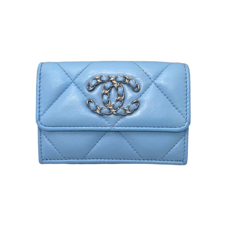 CHANEL シャネル 19 3つ折り財布 コンパクトウォレット AP1789 CHANEL シャネル 19 3つ折り財布 コンパクトウォレット AP1789