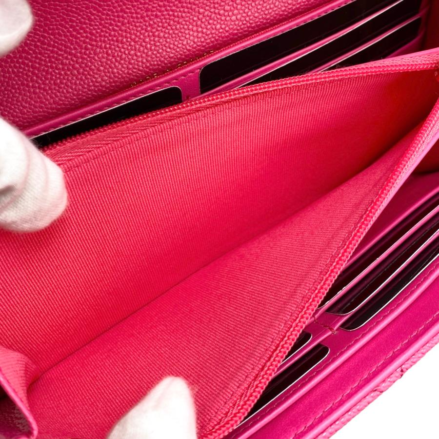 CHANEL シャネル 2つ折り長財布 クラシックロングフラップ