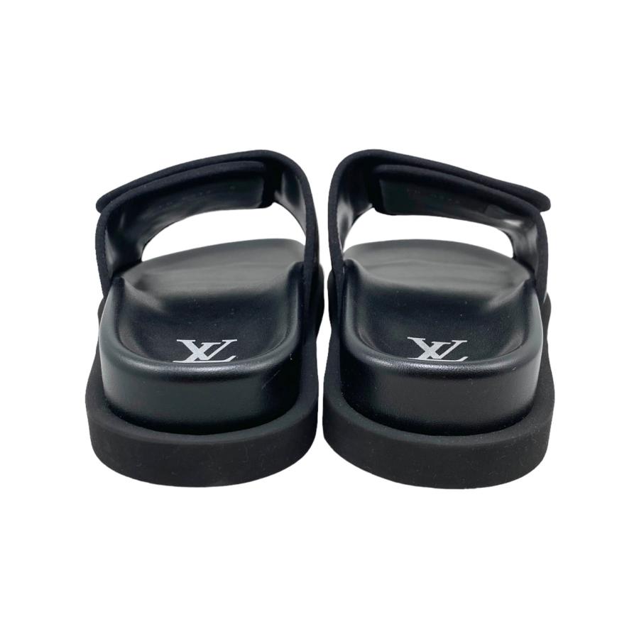 ルイヴィトン サンダルモノグラム エクリプス サイズ8 ブラック ノワール