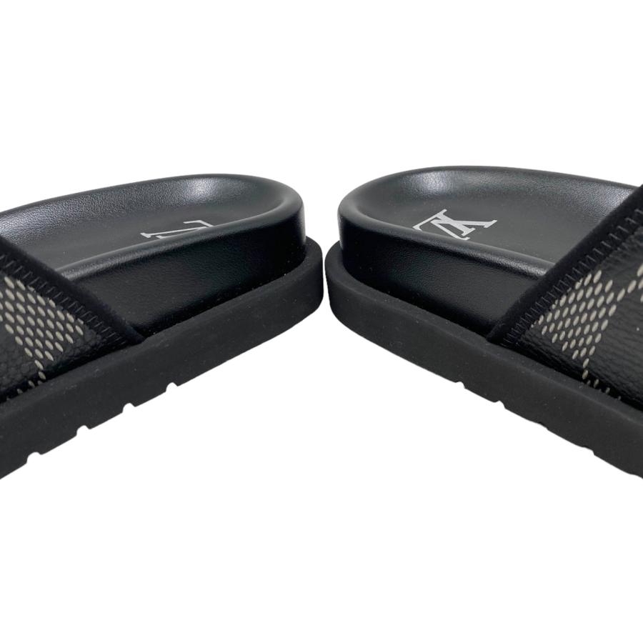 LOUIS VUITTON サンダル マイアミライン 黒 5 24.5cm