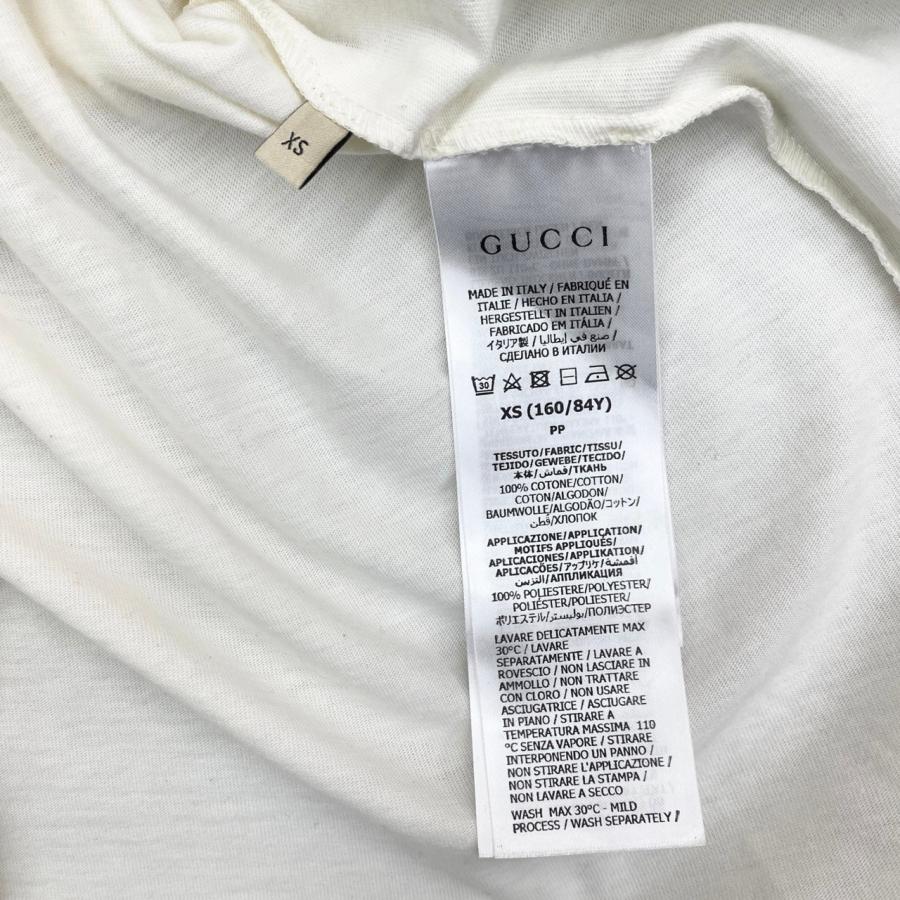 GUCCI グッチ 長袖Tシャツ コットンジャージ ロゴ刺繍 775788 GUCCI グッチ 長袖Tシャツ コットンジャージ ロゴ刺繍 775788