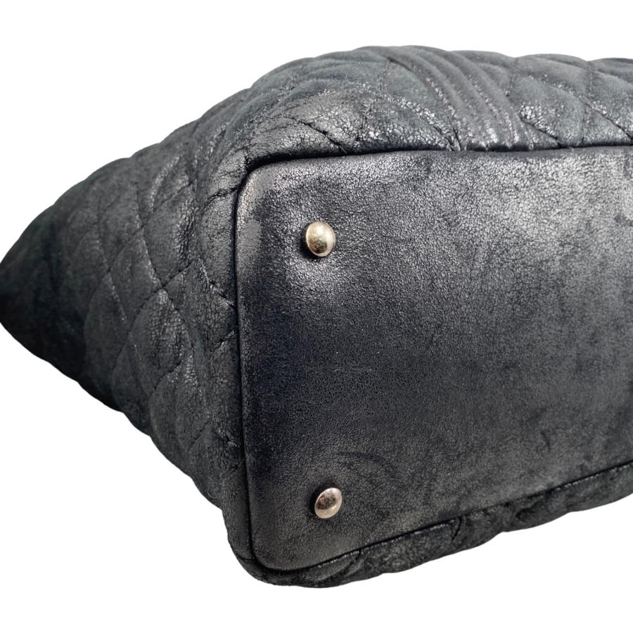 シャネル ボーイシャネル チェーントートバッグ マトラッセ ココマーク  