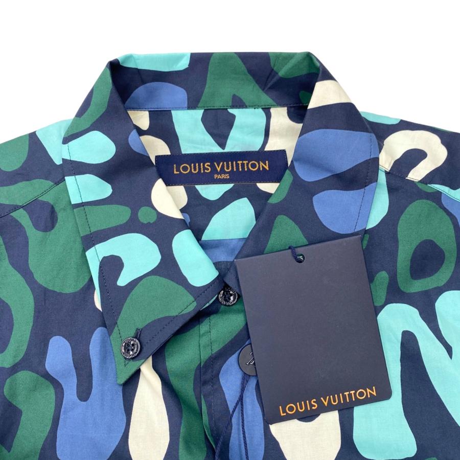 LOUIS VUITTON ルイヴィトン 長袖シャツ グラフィック ロゴ総柄