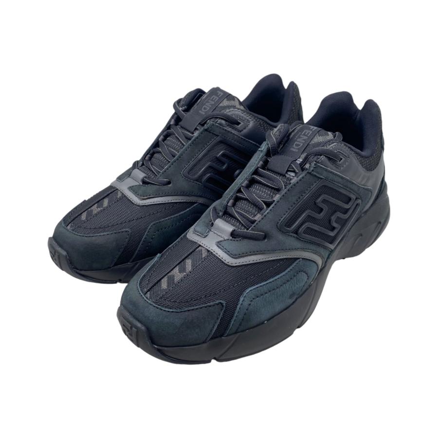 FENDI フェンディ スニーカー 7E1555 6サイズ FFロゴ ラバー