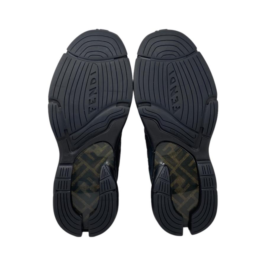 【最終値下げ】新品　FENDI メッシュスニーカー 38 黒 FENDI (フェンディ) FENDI FLOW (フェンディ フロー) ロートップ