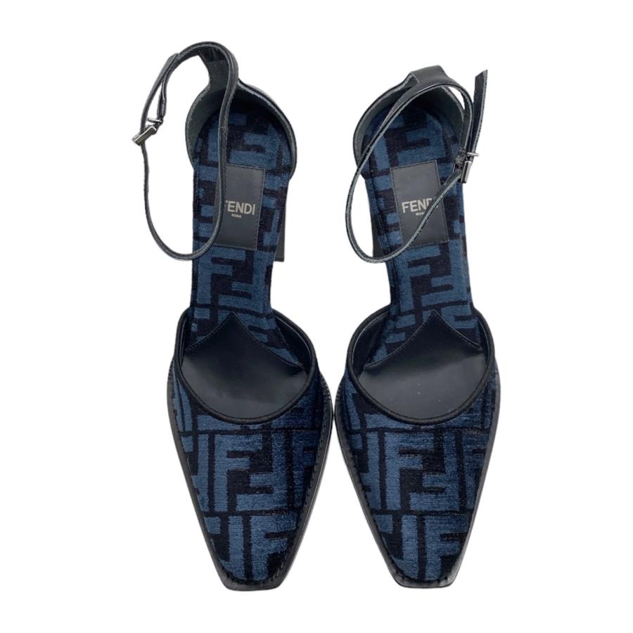 FENDI フェンディ ハイヒール パンプス 8I8347 36サイズ ズッカ FFロゴ 
