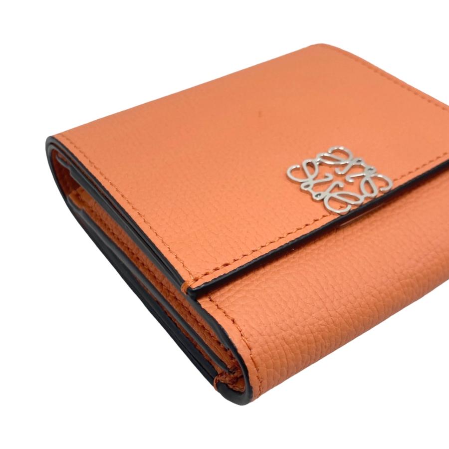 LOEWE ロエベ 2つ折り財布 アナグラム コンパクト フラップ LOEWE ロエベ 2つ折り財布 アナグラム コンパクト フラップ