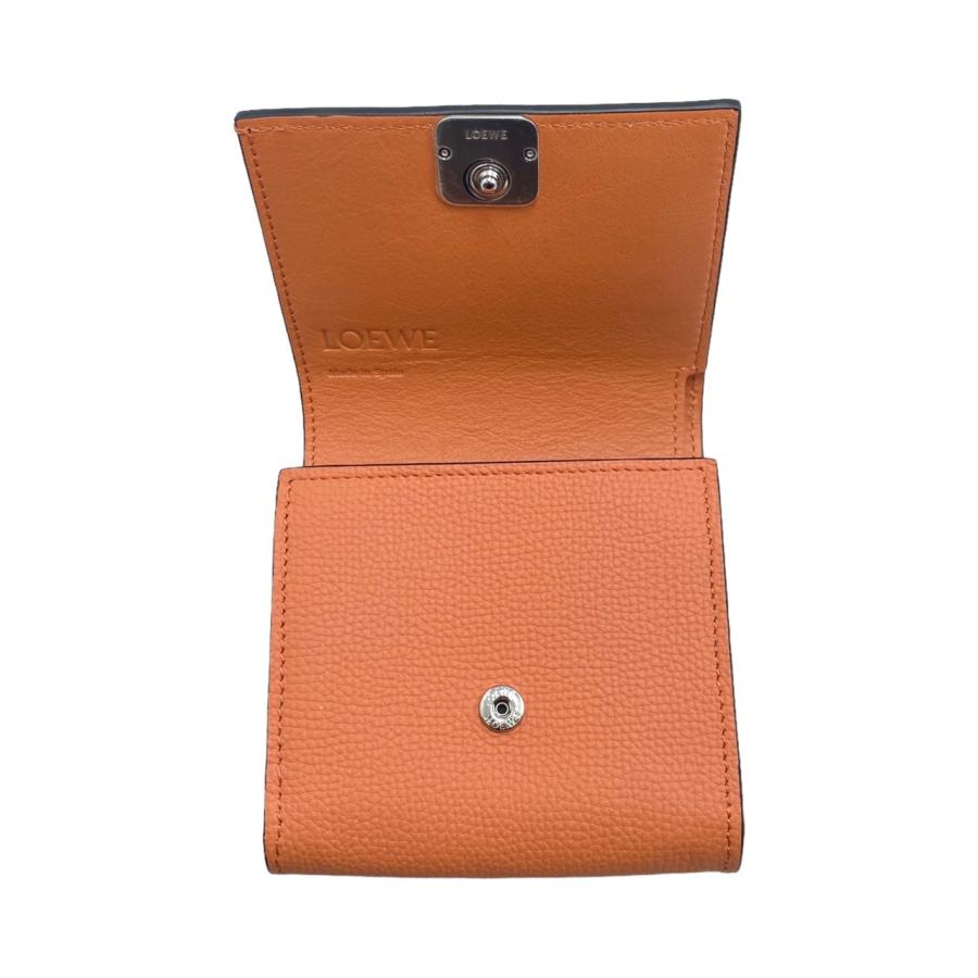 LOEWE ロエベ 2つ折り財布 アナグラム コンパクト フラップ LOEWE ロエベ 2つ折り財布 アナグラム コンパクト フラップ