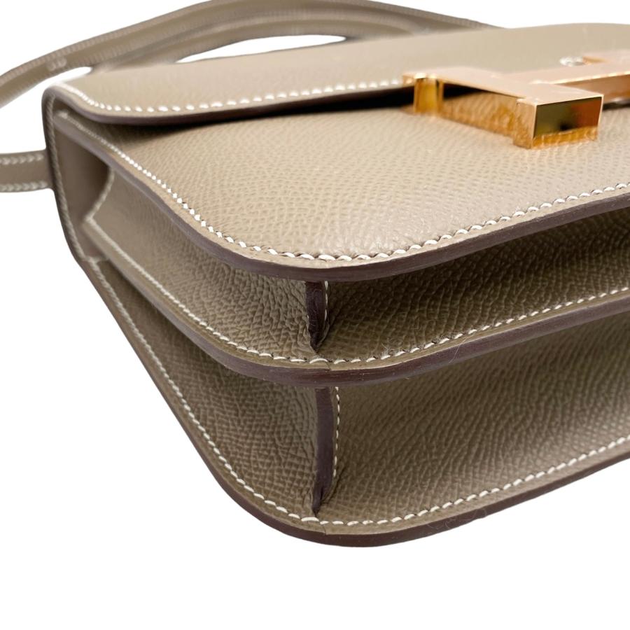HERMES エルメス ショルダーバッグ コンスタンスミニ B刻印 エトゥープ