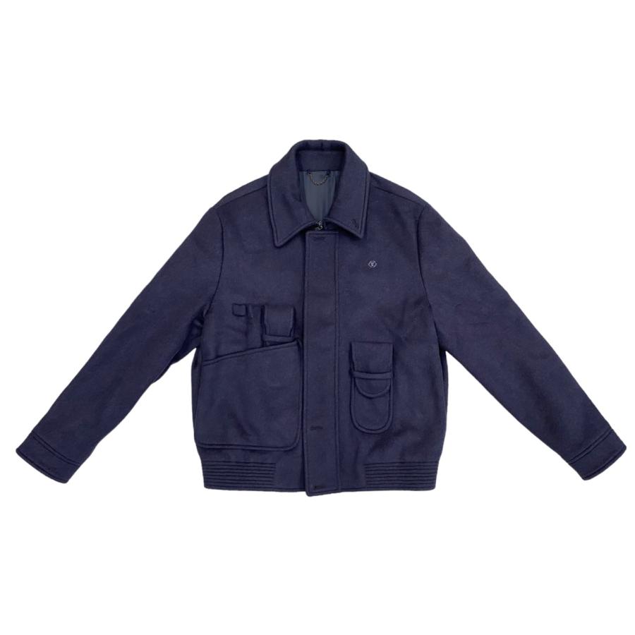 Louis Vuitton 紺色ジップアップジャケット