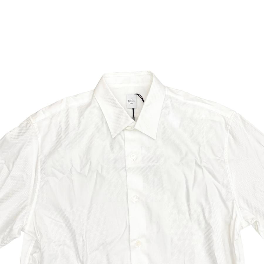 Berluti ベルルッティ 長袖シャツ チェックプリント スクリット 