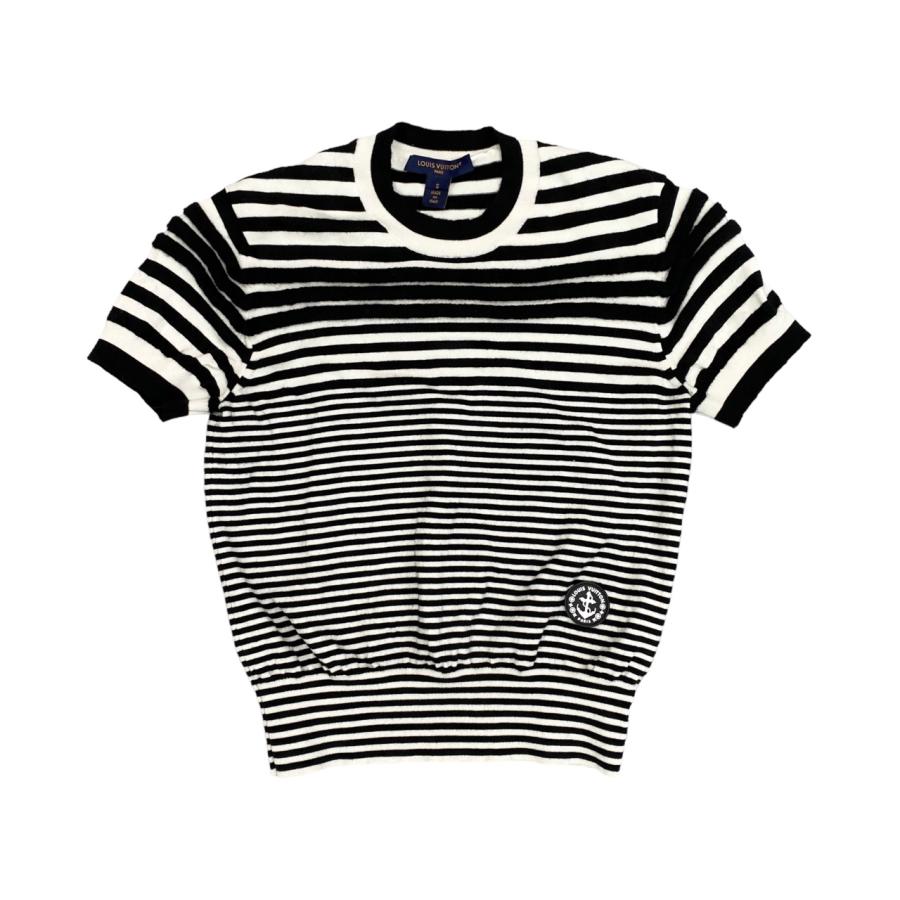 ☆ルイヴィトン☆ ウールカシミア　リブ編み半袖ニット ☆ルイヴィトン☆ ウールカシミア リブ編み半袖ニット ☆ルイヴィトン