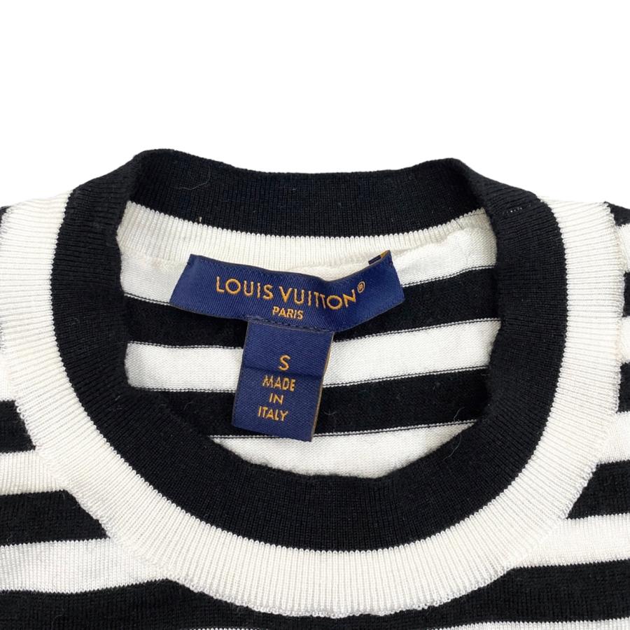 ☆ルイヴィトン☆ ウールカシミア　リブ編み半袖ニット ☆ルイヴィトン☆ ウールカシミア リブ編み半袖ニット ☆ルイヴィトン