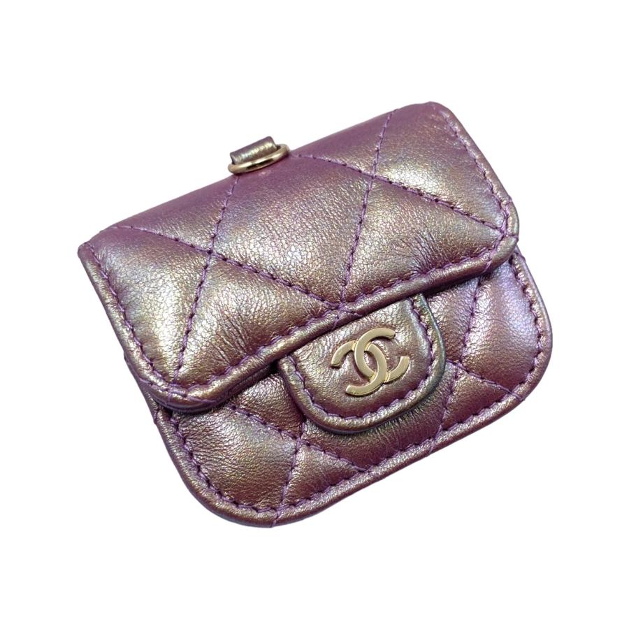 ★本日限り特別価格★CHANEL マトラッセ AirPodsケース シャネル マトラッセ キャビアスキン AirPods エアポッズケース