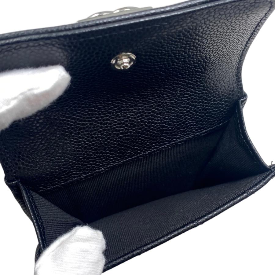 CHANEL シャネル 3つ折り財布 スモールフラップウォレット CHANEL シャネル 3つ折り財布 スモールフラップウォレット