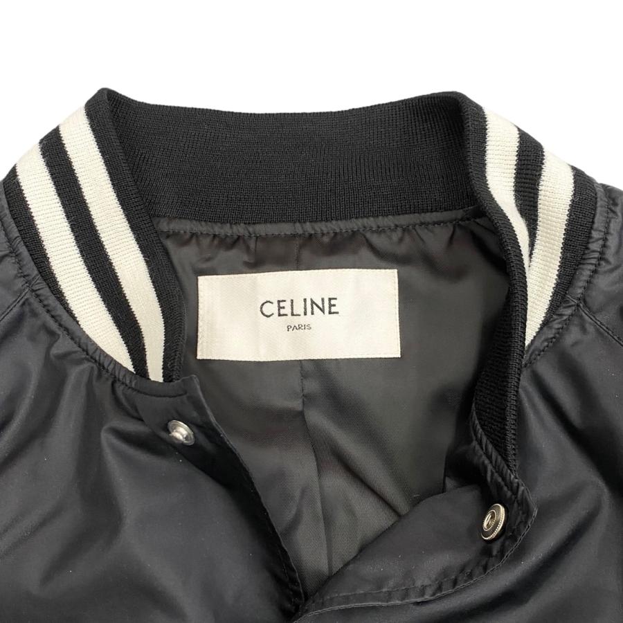 CELINE セリーヌ スタジャン バックプリントナイロンブルゾン CELINE セリーヌ スタジャン バックプリントナイロンブルゾン