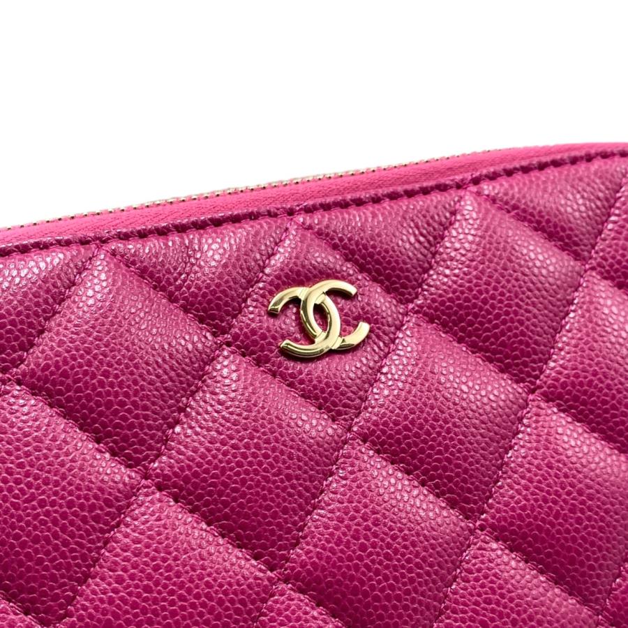 CHANEL シャネル クラシック チェーンクラッチ ピンク クラシック チェーンクラッチ - グレインド シャイニー カーフ