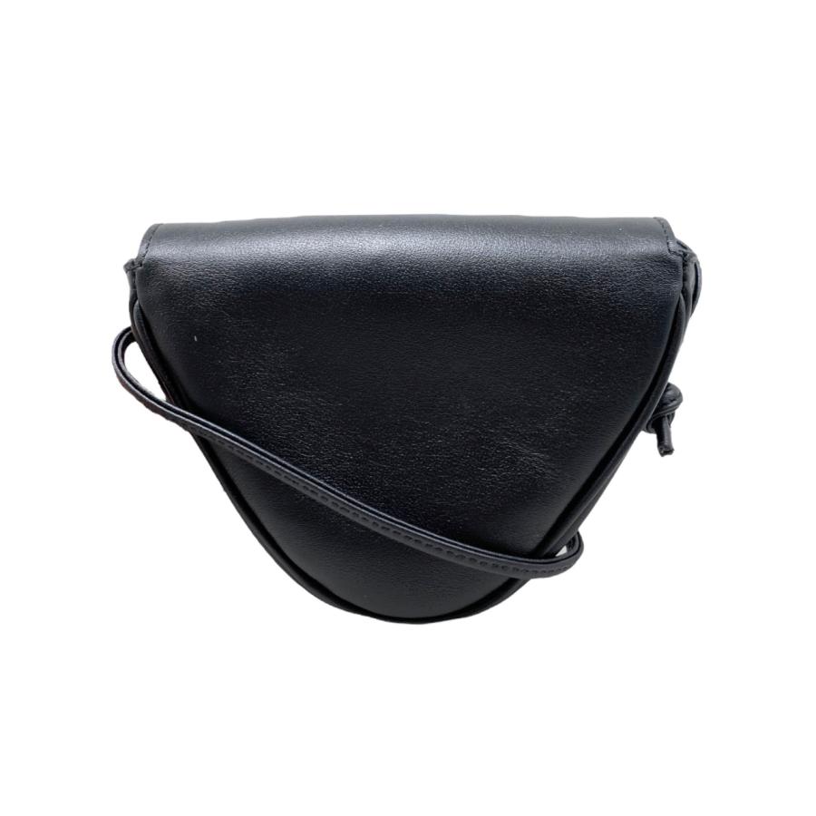 セリーヌ ショルダーバッグ ミニ トライアングル ロゴ レザー 10I193DMO CELINE ポシェット 黒 CELINE（セリーヌ） ショルダーバッグ トライアングル 10I193DMO.38SI