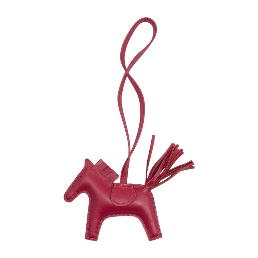 HERMES ロデオチャームMM ローズメキシコ バッグチャーム ロデオ チャーム MM ローズメキシコ ピンク[] rodeo charm MM